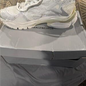 Balenciaga White Mesh Sneakers